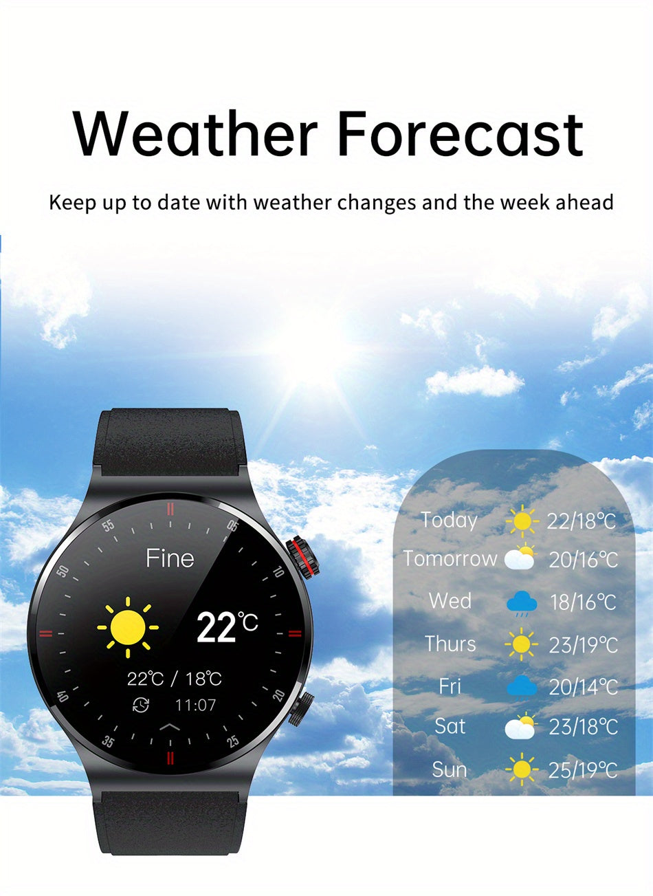 2023 New Wireless call Smart watch Men  Full touch Screen Sports fitness watch Wireless watch is Suitable For Android ios Smart watch