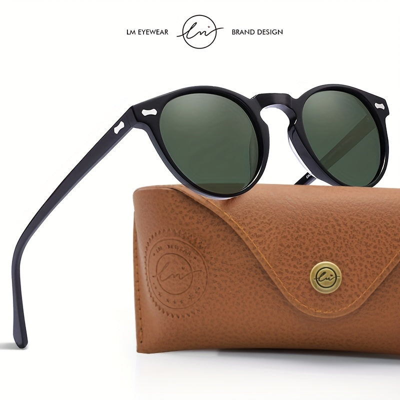 1pc Men's Polarized, Unisex UV400 Protection Anti-Glare Glasses