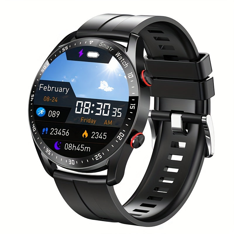 2023 New Wireless Call Smart Watch Men Sport Fitness Tracker Weather Display Man Smart Watch For Phone