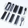 10pcs/set, DIY Sushi Maker Set - Includes Plastic Sushi Roller, Rice Mold, Spreader, and Kitchen Tools - Perfect for Back to School and Home Cooking