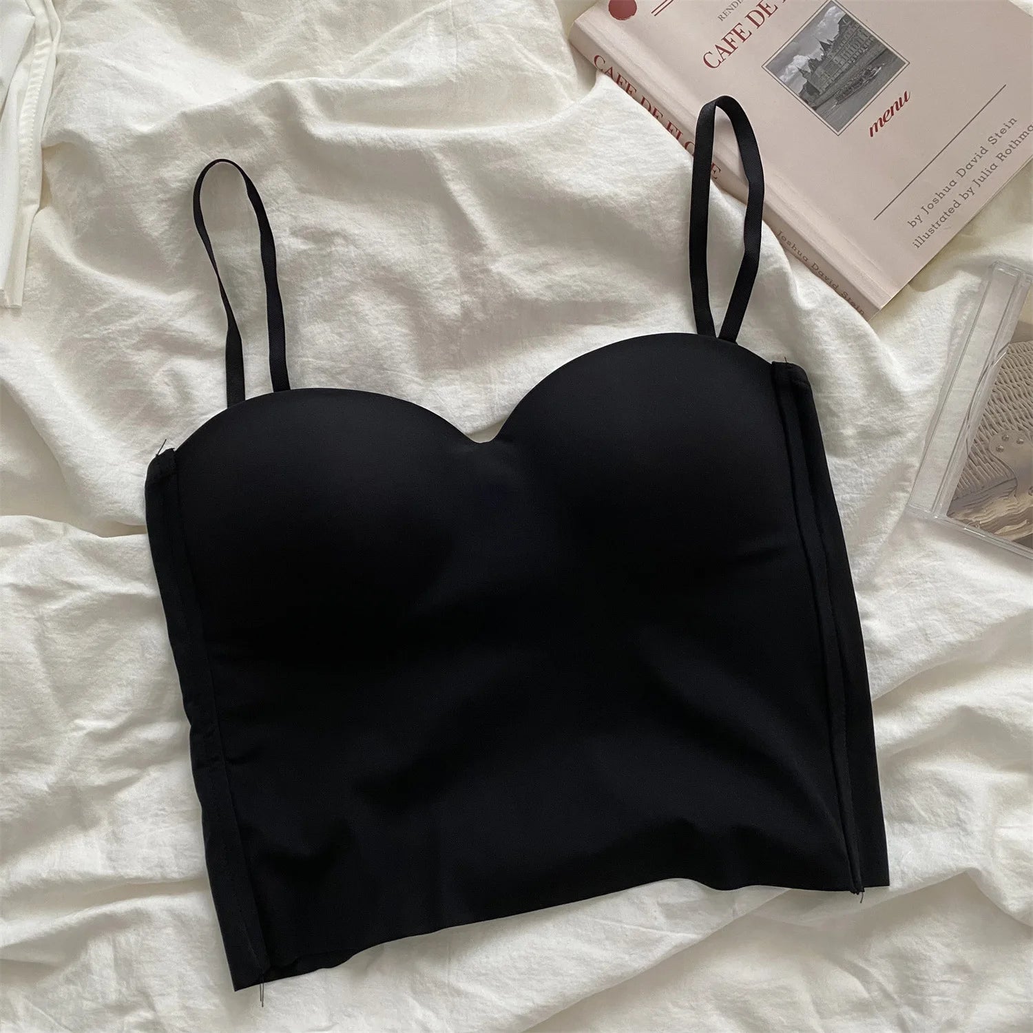 FlexCore Tank Bra – Seamless U-Back Support Top  Sculpted fit. Soft feel. Made to move.