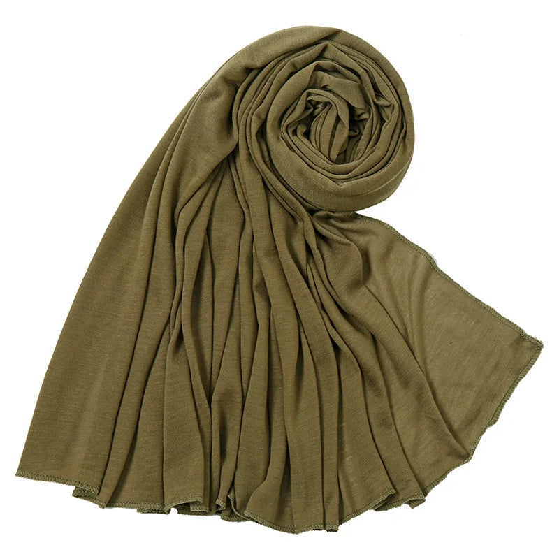 Soft Flow Jersey Hijab – Lightweight Everyday Scarf  Comfort, elegance, and effortless style.