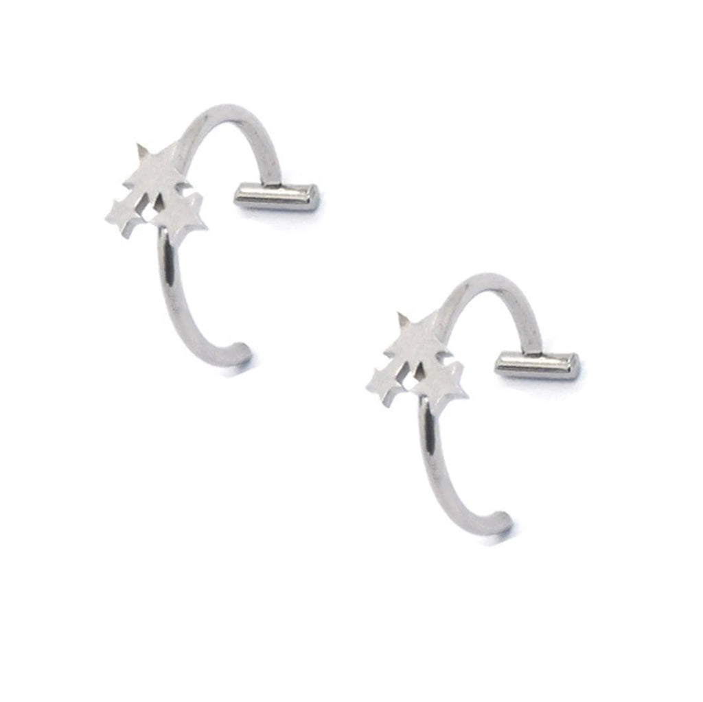 Edge Wrap Clip Rings – 2PCS No-Piercing Set  No piercing. Bold attitude. Instant edge.