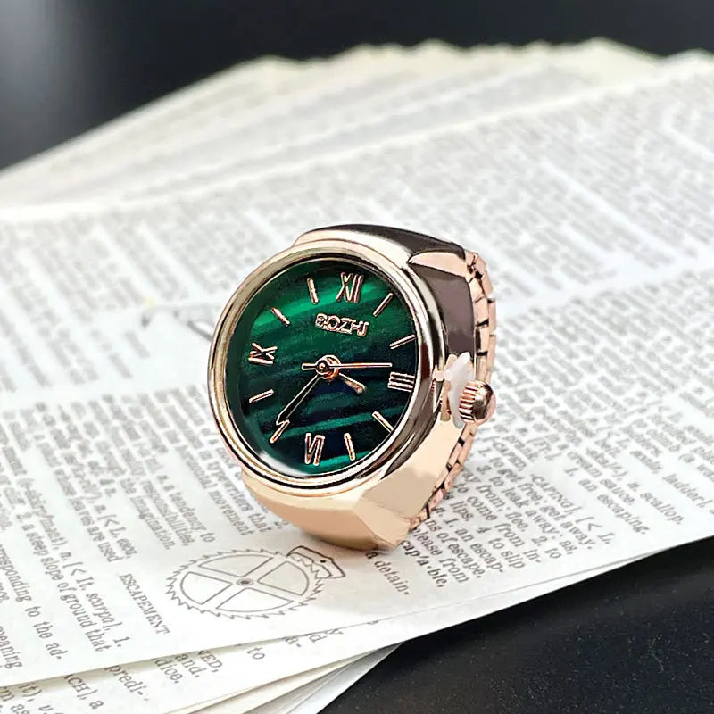 TimeRing Watch – Vintage Finger Ring Clock  Wear time differently. Small detail. Big style.