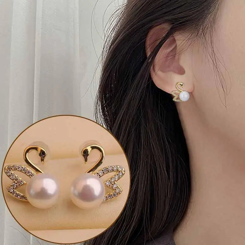 Crystal Heart Hoops – 925 Silver Needle Earrings  Soft sparkle. Sweet charm. Everyday luxury.