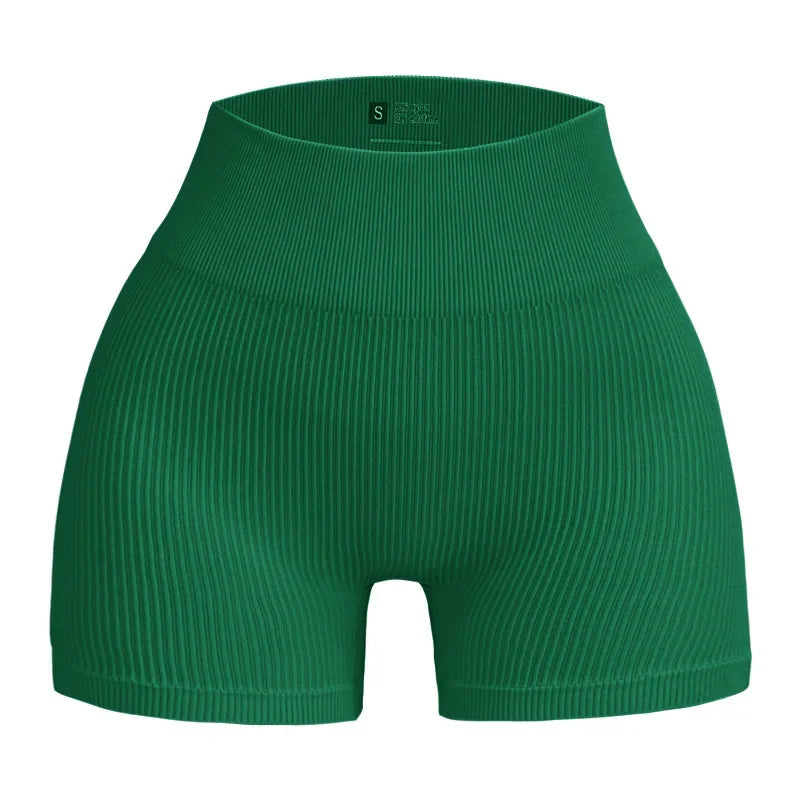 SculptFit Seamless Shorts – High-Waist Gym Essential  Lift, shape, and move with confidence.