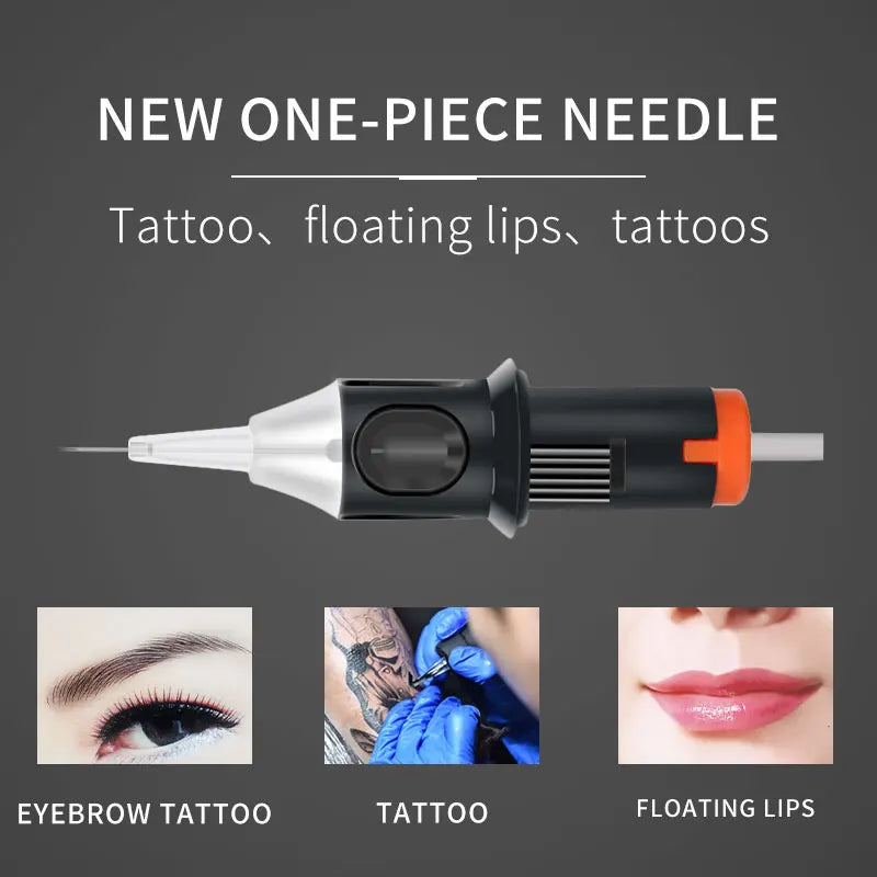 Professional Tattoo Cartridge Needles – 10PCS Disposable Set