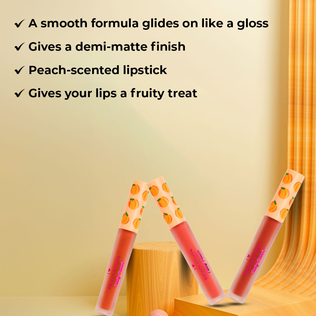 Tasty Peach Liquid Lipstick