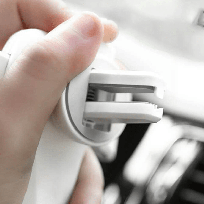 1pc Universal Gravity Auto Phone Holder, Car Air Vent Clip Mount, Mobile Phone Holder, CellPhone Stand Support - Not For Thick Case