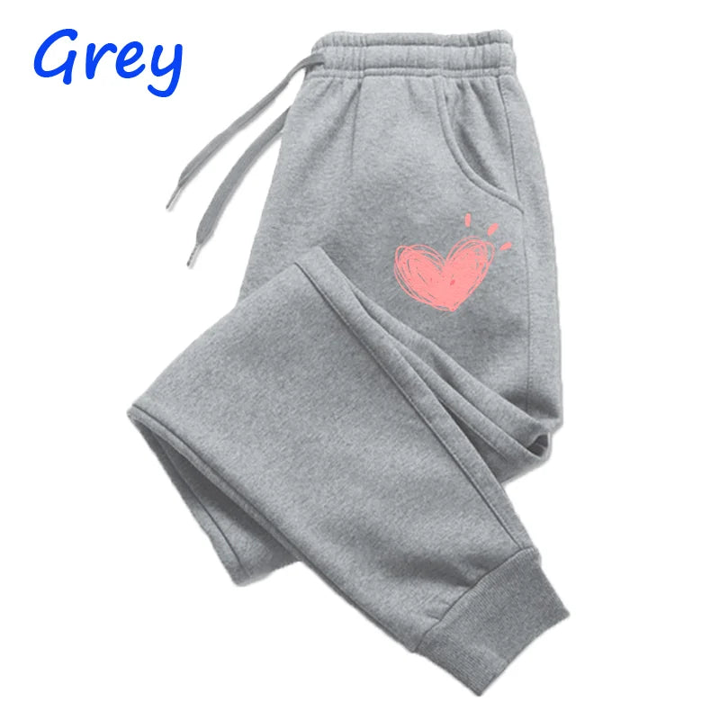 HeartEase Sweatpants – Cute Printed Cozy Joggers  Soft comfort. Cute vibes. Everyday wear.