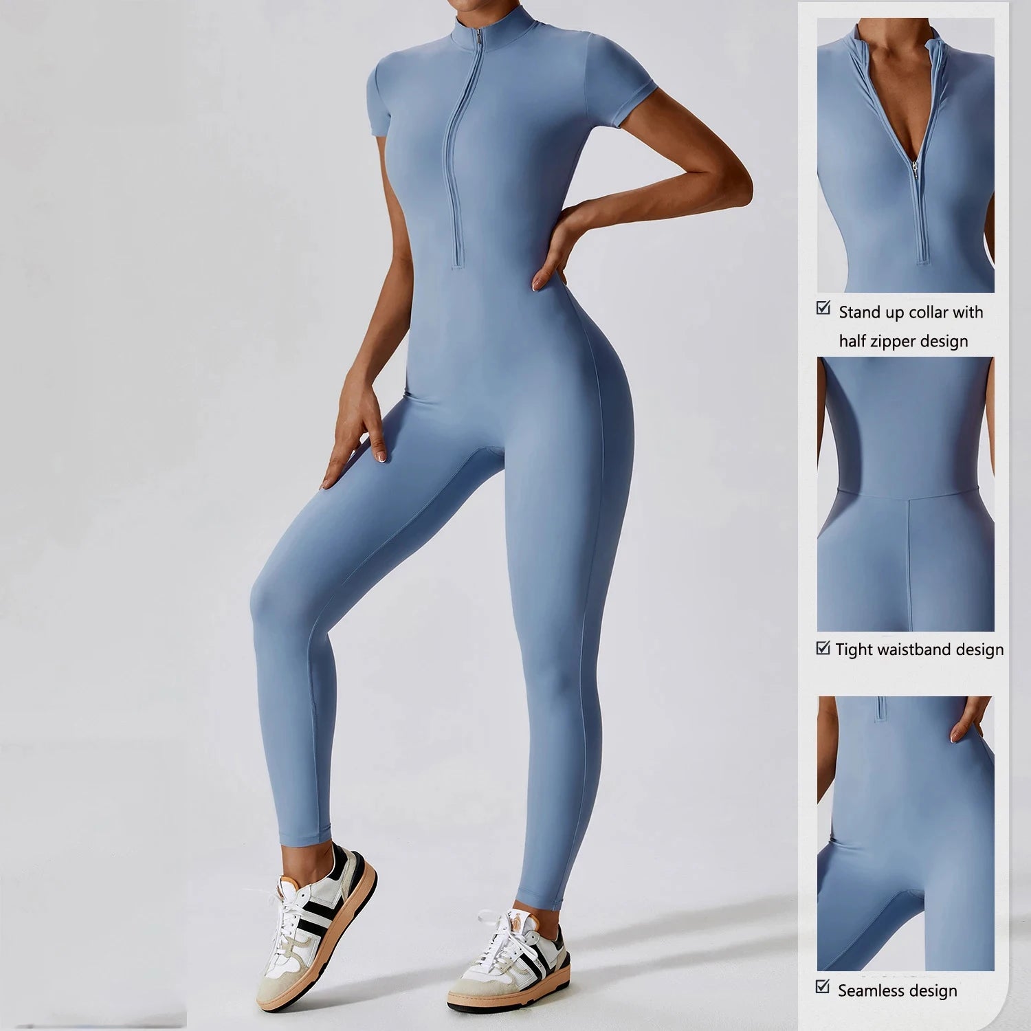 Therma Flex Jumpsuit – Long Sleeve Sculpt Active Suit  Warm coverage. Sleek fit. Total performance.