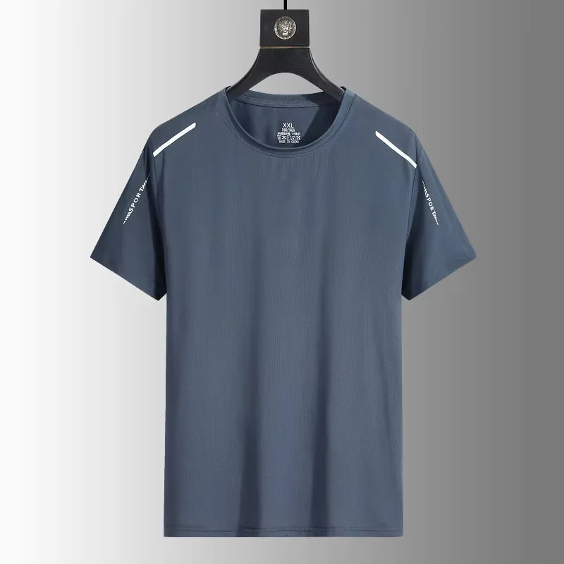 AeroDry Performance Tee – Quick-Dry Reflective Sports Shirt  Stay cool. Stay visible. Perform your best.