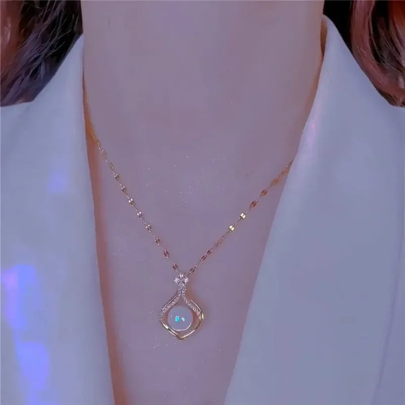 ButterflyMuse Necklace – Vintage Gold Charm Choker  Delicate charm. Vintage glow. Aesthetic elegance.