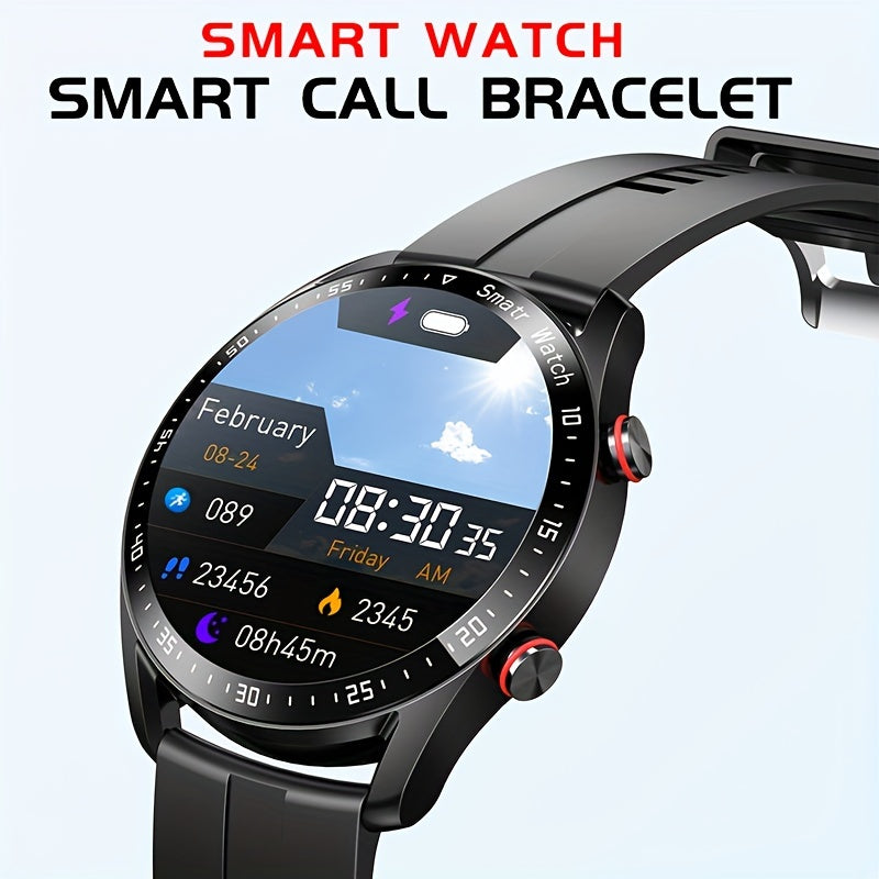 2023 New Wireless Call Smart Watch Men Sport Fitness Tracker Weather Display Man Smart Watch For Phone