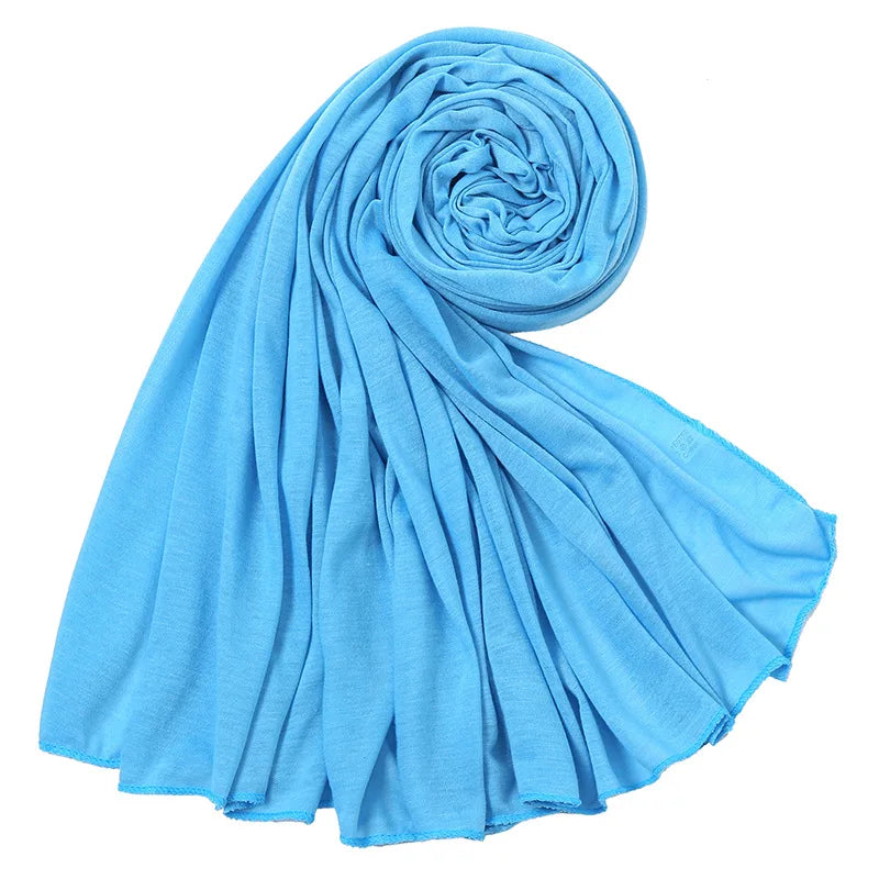 Soft Flow Jersey Hijab – Lightweight Everyday Scarf  Comfort, elegance, and effortless style.