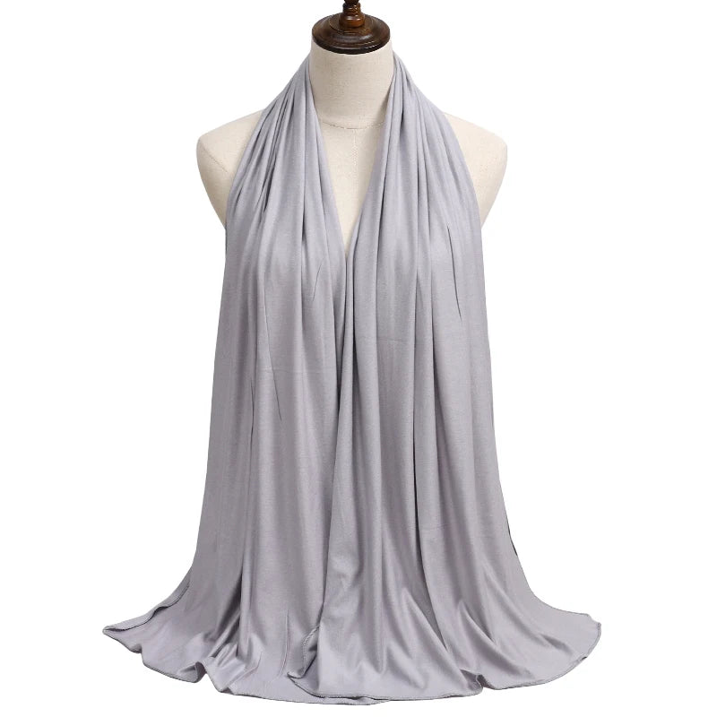 ModalSoft Hijab – Premium Cotton Jersey Scarf  Soft touch. Elegant drape. Everyday comfort.