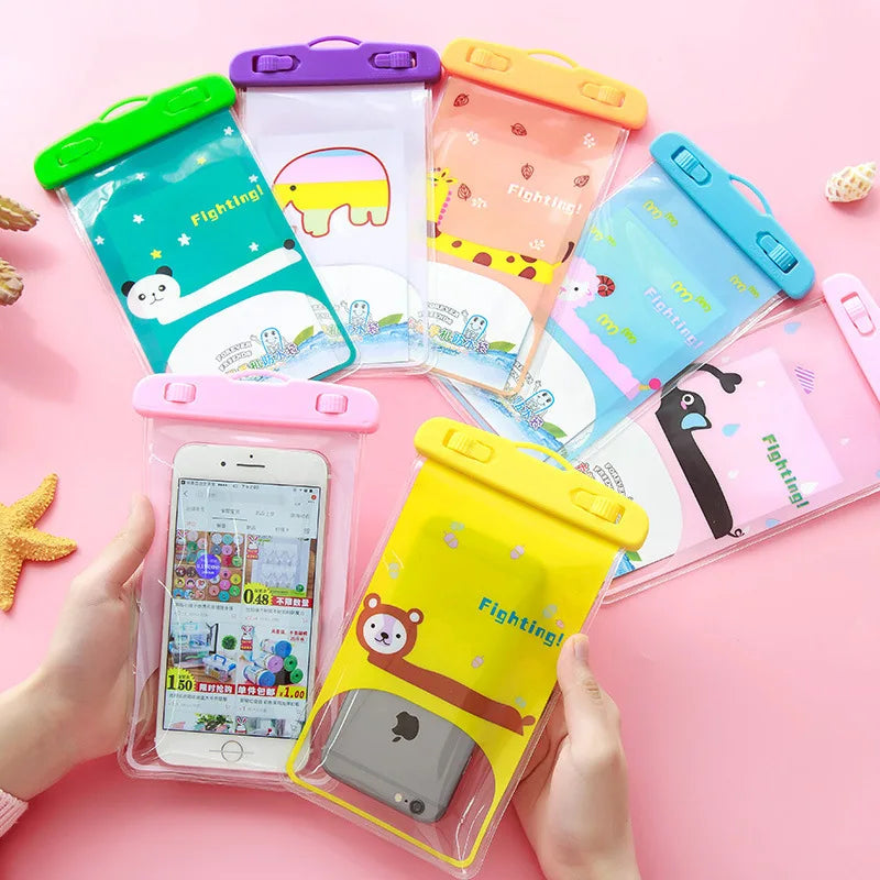 AquaShield Phone Pouch – Waterproof Transparent Case  Keep your phone safe. Capture every moment.