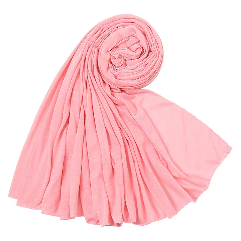 Soft Flow Jersey Hijab – Lightweight Everyday Scarf  Comfort, elegance, and effortless style.