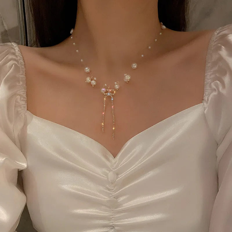 ButterflyMuse Necklace – Vintage Gold Charm Choker  Delicate charm. Vintage glow. Aesthetic elegance.
