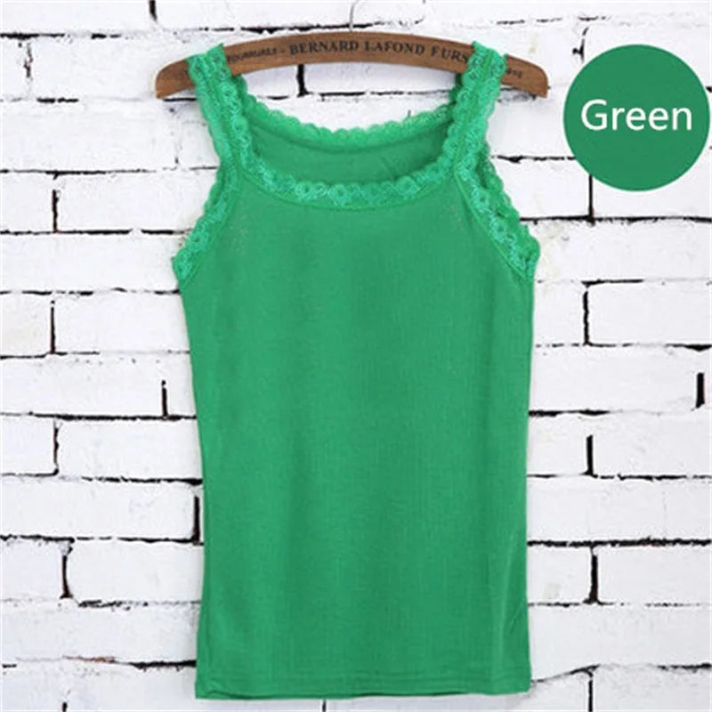 LaceMuse Sleeveless Top – Elegant Lace Summer Tank  Soft, delicate, and effortlessly feminine.