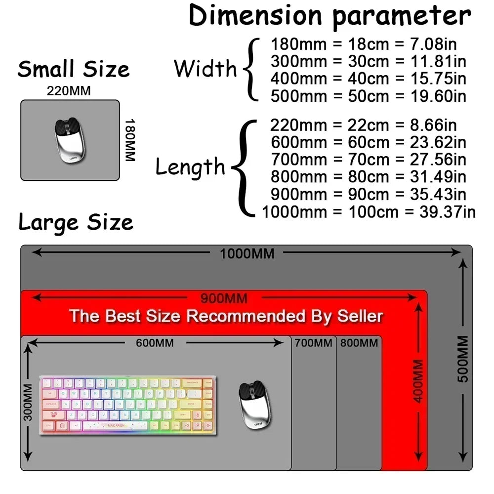 Anime Cute Ye Shunguang Mouse Pad Girl Zenless Zone Zero ZZZ Game Non-slip Mousepad XXL Keyboard Desk Mat 900x400mm Big Mice Mat