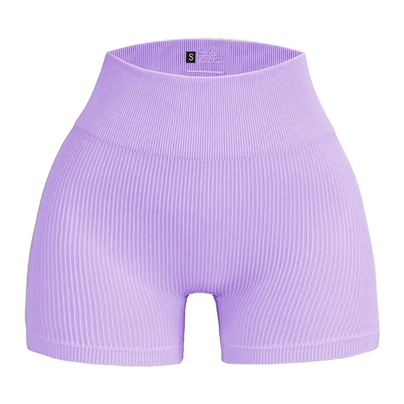 SculptFit Seamless Shorts – High-Waist Gym Essential  Lift, shape, and move with confidence.
