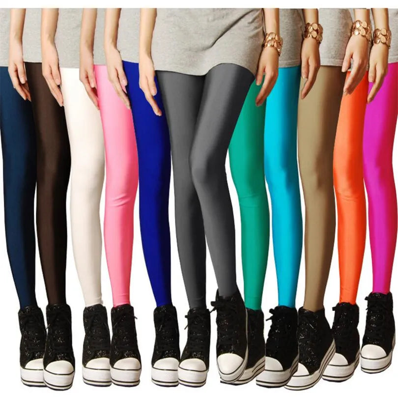 NeonFlex Leggings – High-Stretch Candy Color Fit  Bright colors. Bold confidence. Everyday comfort.
