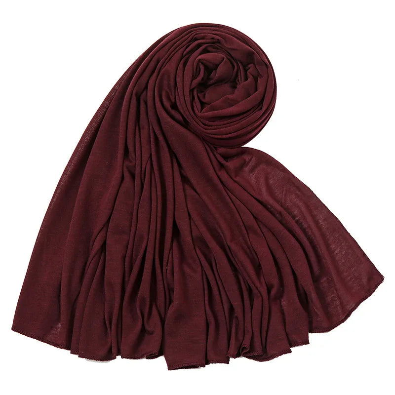 Soft Flow Jersey Hijab – Lightweight Everyday Scarf  Comfort, elegance, and effortless style.