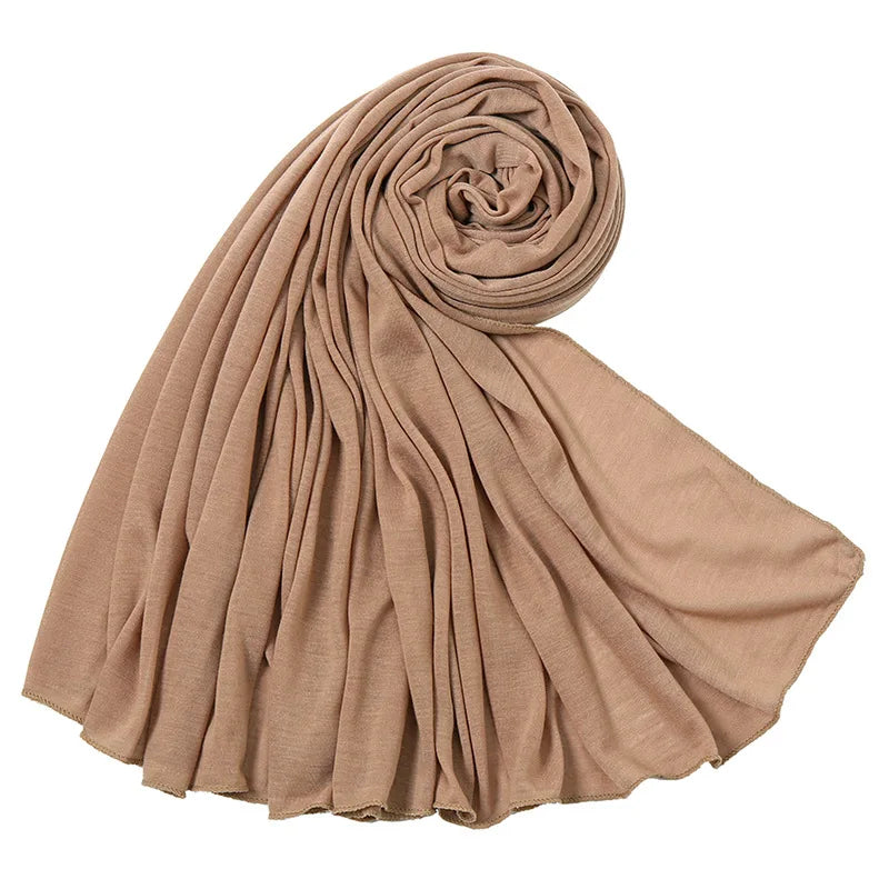 Soft Flow Jersey Hijab – Lightweight Everyday Scarf  Comfort, elegance, and effortless style.