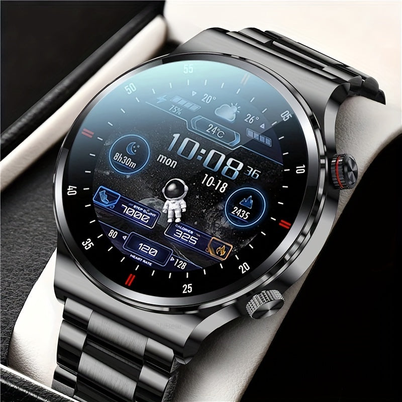 2023 New Wireless call Smart watch Men  Full touch Screen Sports fitness watch Wireless watch is Suitable For Android ios Smart watch