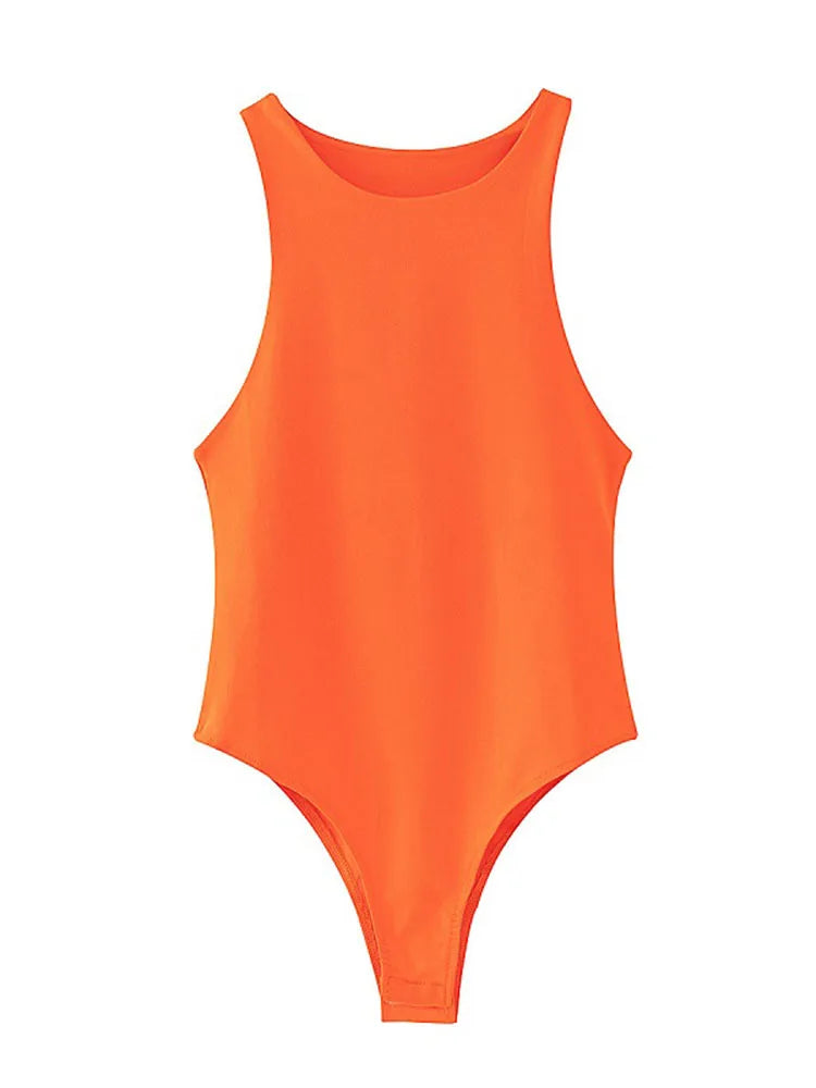 Color Muse Bodysuit – Slim Bodycon Playsuit  Sleek fit. Bold colors. Effortless confidence.