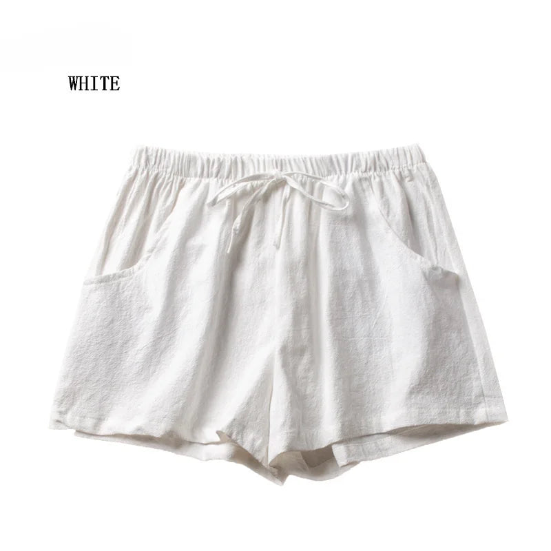 FlexLinen High-Waist Shorts – Lightweight Active Comfort  Move freely. Stay cool. Look effortlessly stylish.