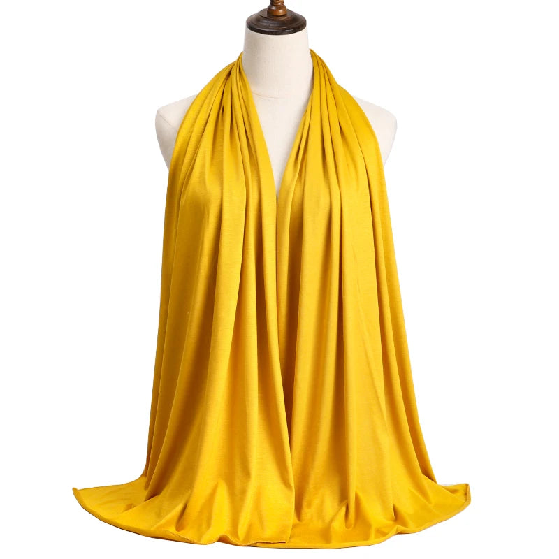ModalSoft Hijab – Premium Cotton Jersey Scarf  Soft touch. Elegant drape. Everyday comfort.
