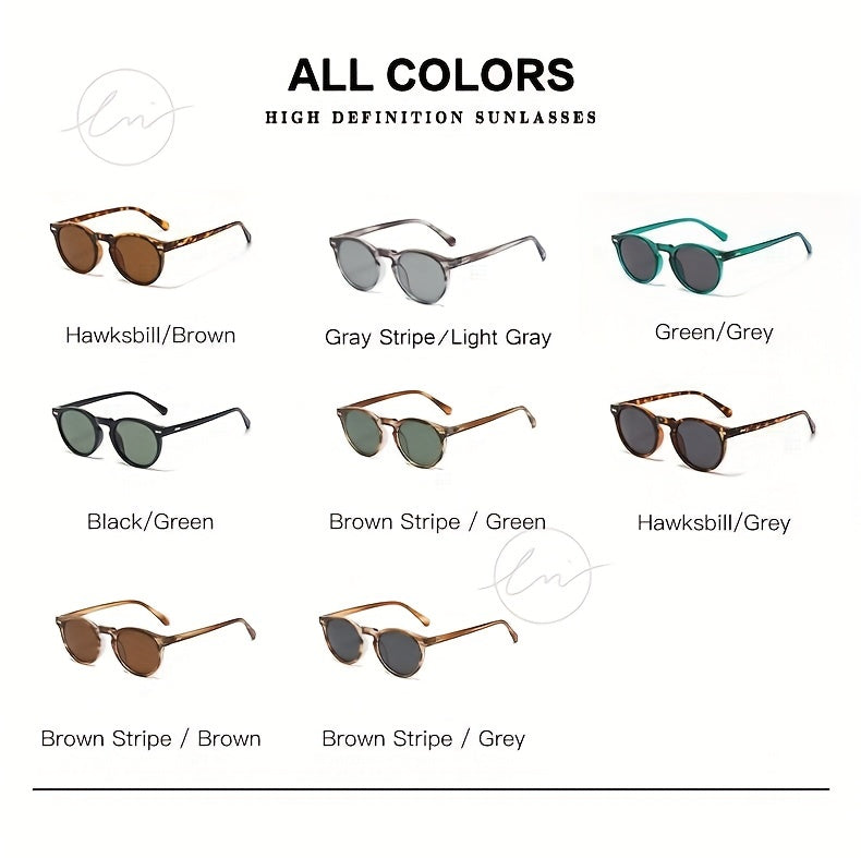 1pc Men's Polarized, Unisex UV400 Protection Anti-Glare Glasses