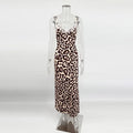 LaceAura Maxi Dress – V-Neck Backless Elegance  Graceful, feminine, and effortlessly captivating.