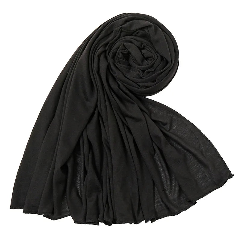 Soft Flow Jersey Hijab – Lightweight Everyday Scarf  Comfort, elegance, and effortless style.