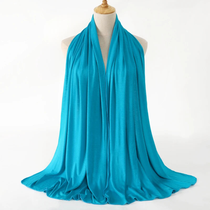 ModalSoft Hijab – Premium Cotton Jersey Scarf  Soft touch. Elegant drape. Everyday comfort.