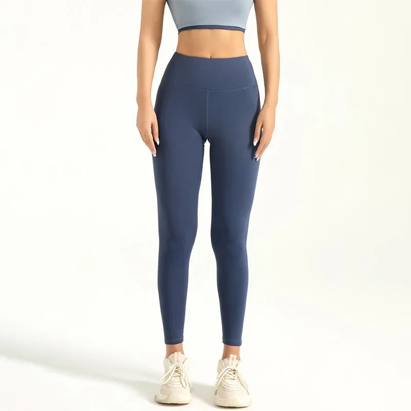 SculptFlex Seamless Leggings – High-Waist Booty Lift Fit (S–3XL)  Sculpt your curves. Move freely. Fit for every body.