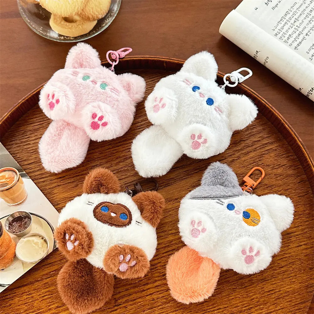 Purr Charm Plush – Cute Cat Doll Keychain  Soft, adorable, and full of personality.