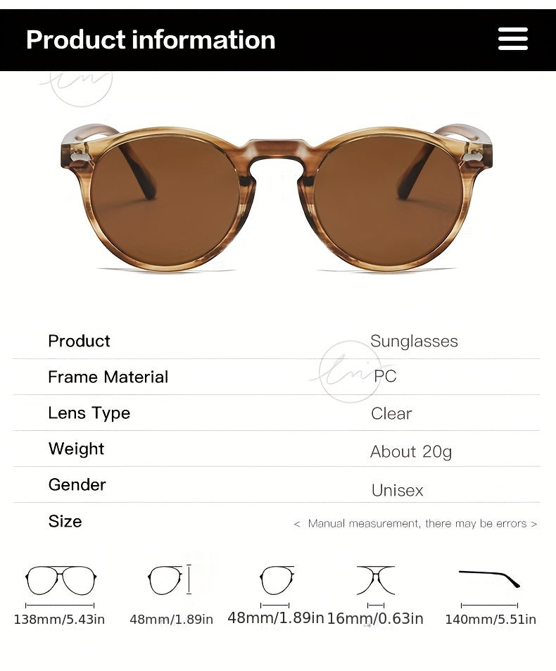 1pc Men's Polarized, Unisex UV400 Protection Anti-Glare Glasses