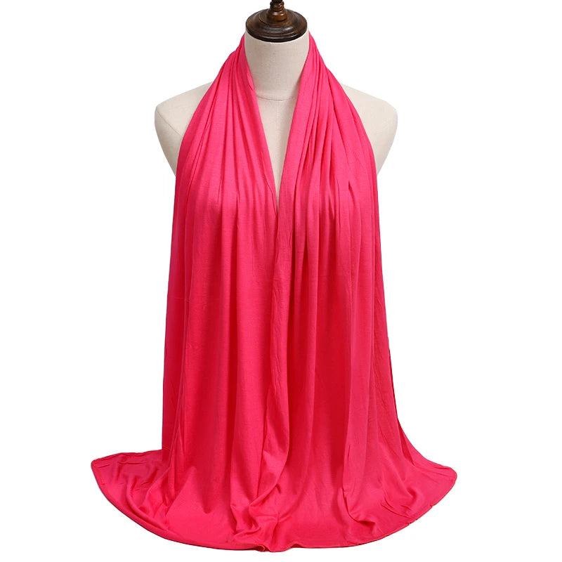 ModalSoft Hijab – Premium Cotton Jersey Scarf  Soft touch. Elegant drape. Everyday comfort.