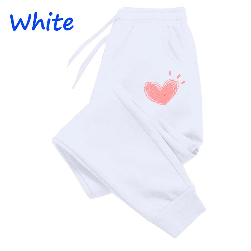 HeartEase Sweatpants – Cute Printed Cozy Joggers  Soft comfort. Cute vibes. Everyday wear.