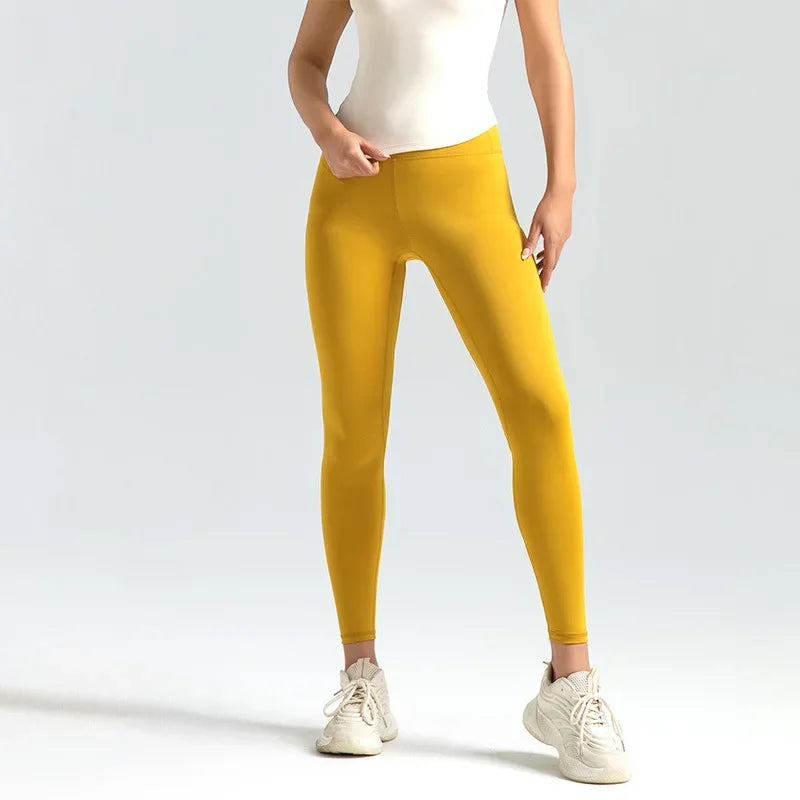 SculptFlex Seamless Leggings – High-Waist Booty Lift Fit (S–3XL)  Sculpt your curves. Move freely. Fit for every body.