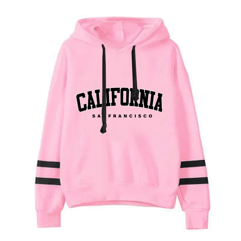CaliStripe Tracksuit – Casual Streetwear Set  Laid-back comfort with a bold street vibe.