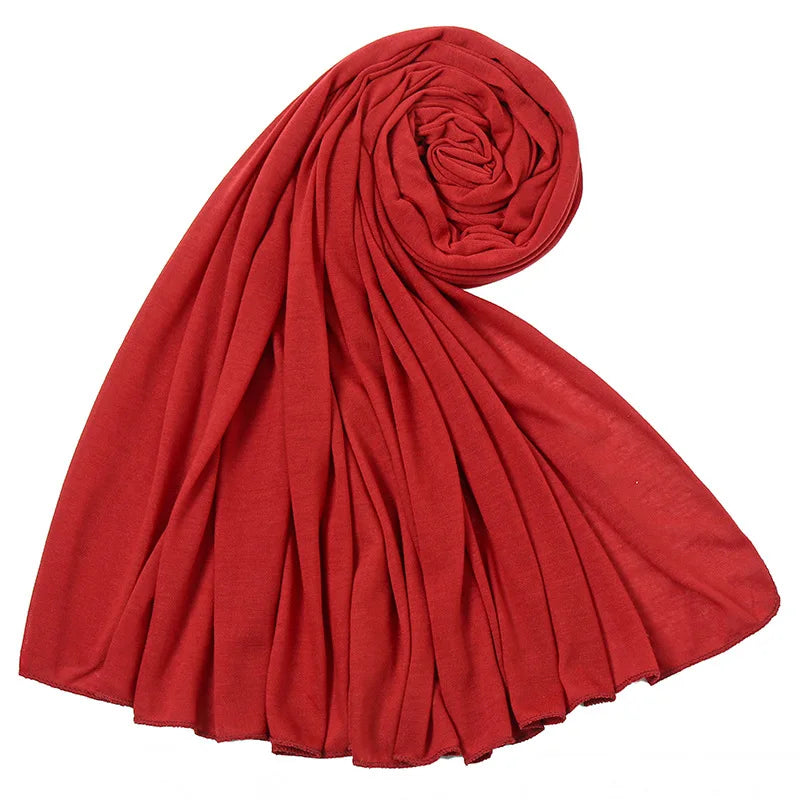 Soft Flow Jersey Hijab – Lightweight Everyday Scarf  Comfort, elegance, and effortless style.