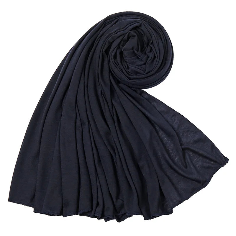Soft Flow Jersey Hijab – Lightweight Everyday Scarf  Comfort, elegance, and effortless style.