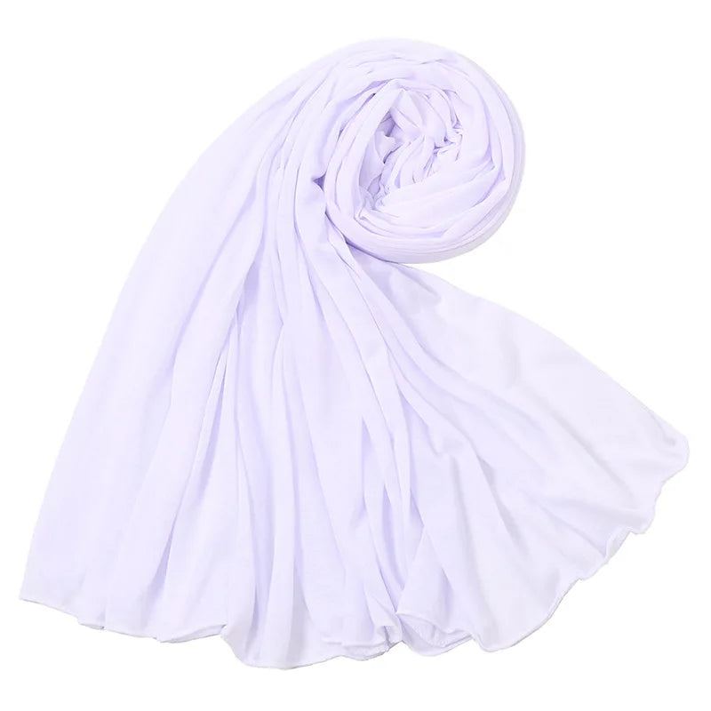 Soft Flow Jersey Hijab – Lightweight Everyday Scarf  Comfort, elegance, and effortless style.