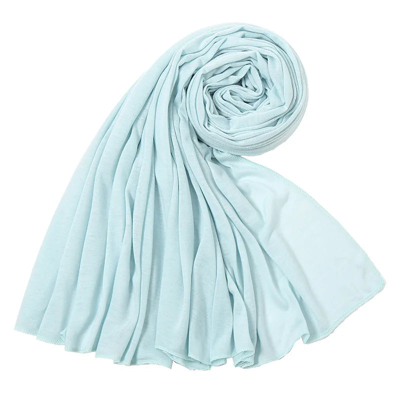 Soft Flow Jersey Hijab – Lightweight Everyday Scarf  Comfort, elegance, and effortless style.