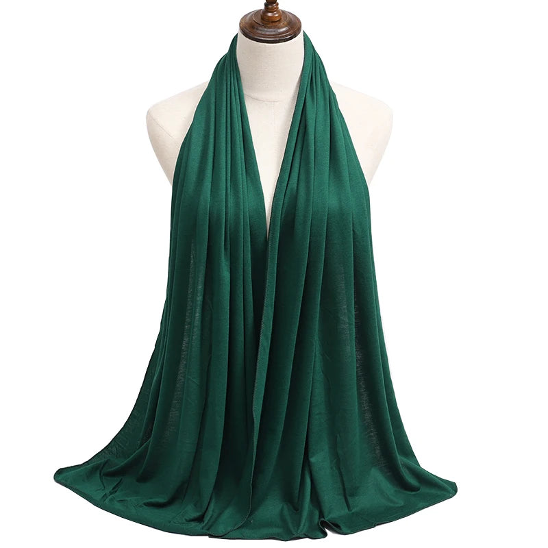 ModalSoft Hijab – Premium Cotton Jersey Scarf  Soft touch. Elegant drape. Everyday comfort.