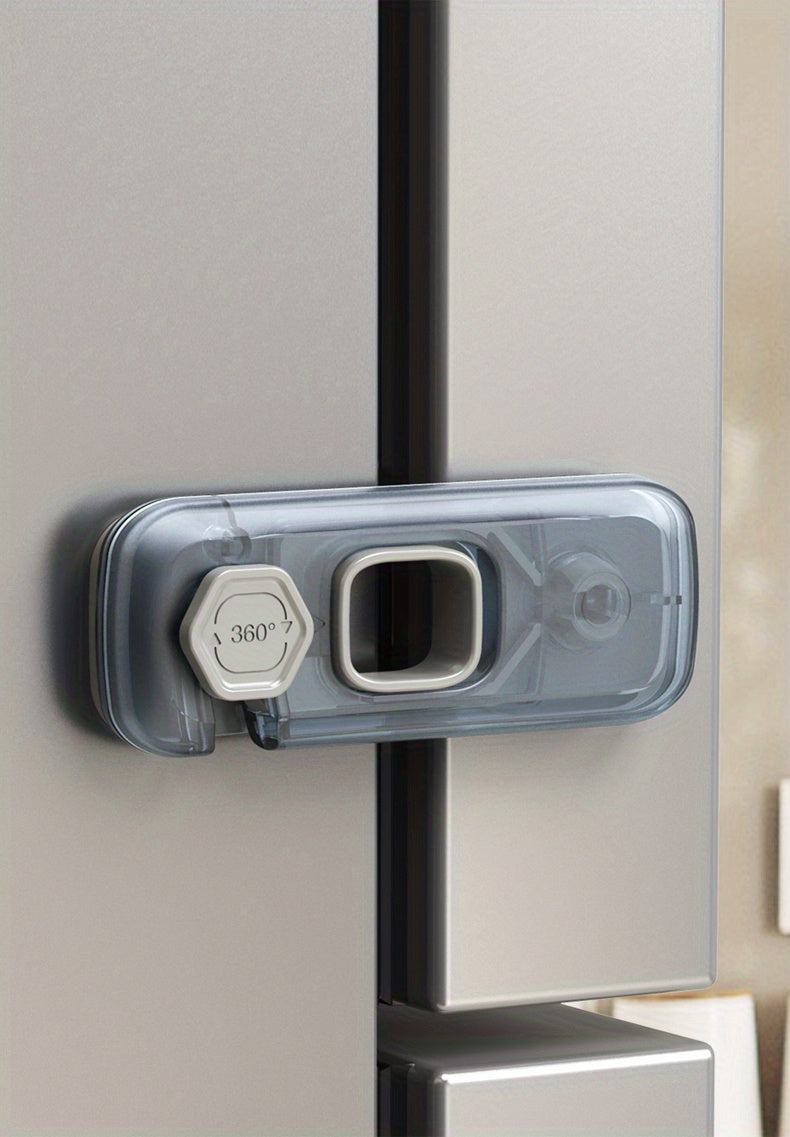 1pc Child Safety Fridge Lock Single-Door Refrigerator Door Stopper Baby Protection Kids Safety Care Freezer Lock Cabinet Lock Cabinet Door Lock